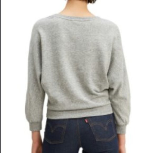 NWT Levi's Women's Natalie Crewneck Dolman Sweater - Picture 2 of 2